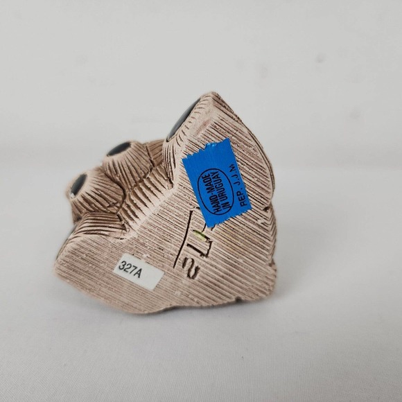 Artisania Rinconada Teddy Bear Uruguayan Hand Carved Pottery Vintage Figurine - Picture 9 of 9